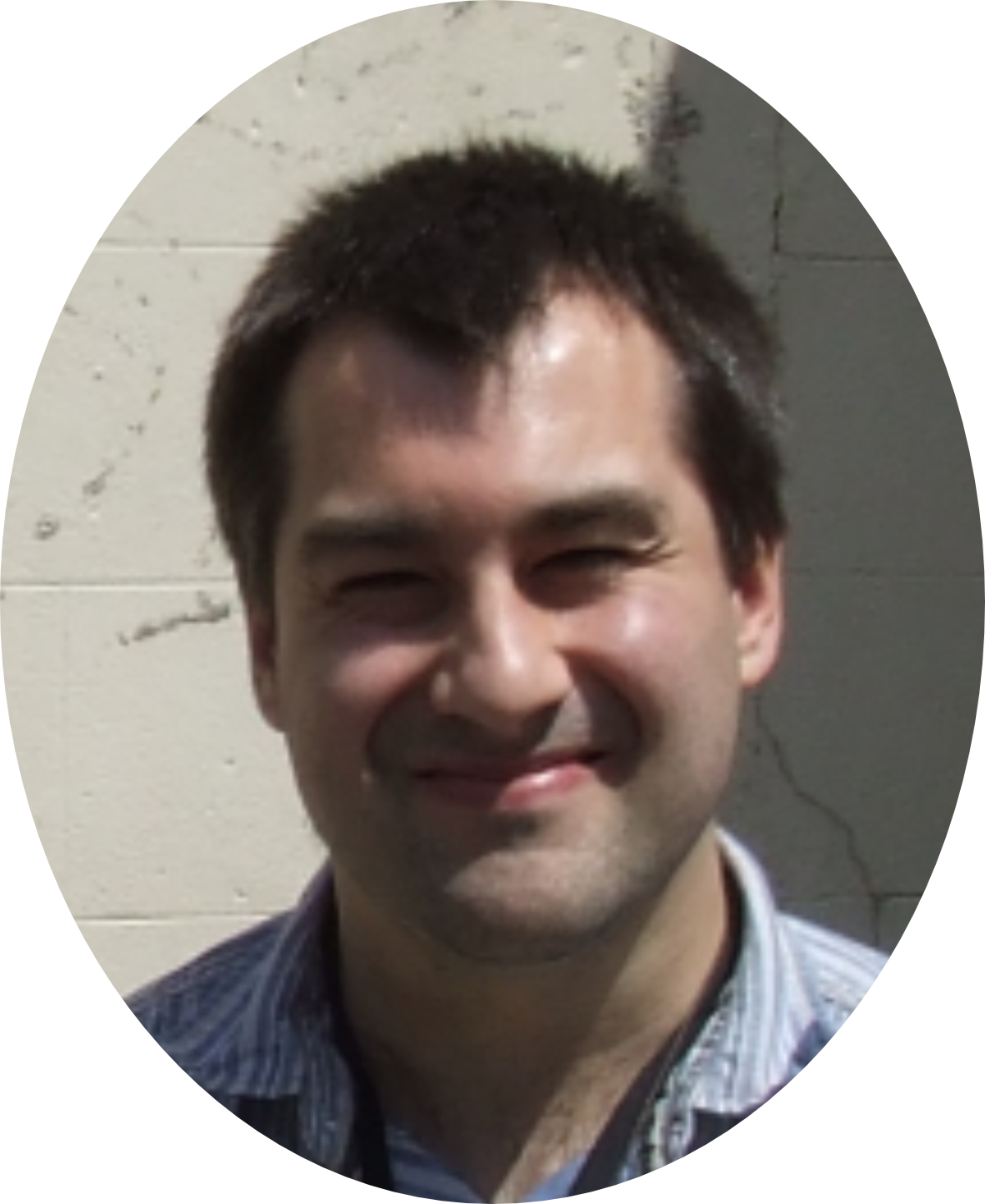 Portrait photograph of Ben Wood, Programme Coordinator for Applied Theology and Biblical Studies at Woodbrooke Quaker Study Centre
